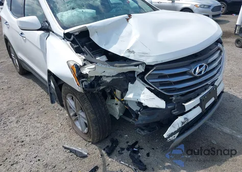 2017 Hyundai Santa Fe Sport 2.4L из США, поврежденный, VIN 5XYZU3LB7HG429443